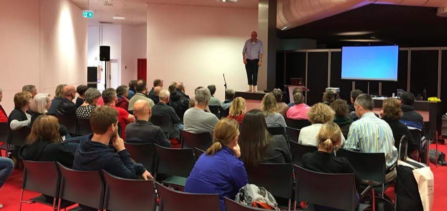 Lezing natuurlijk lopen op de wandelbeurs